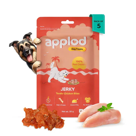 Applod Crunch-a-Licious Gluten Free Chicken and Peanut Butter Dog Biscuits - 800g