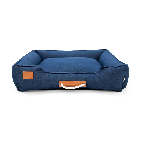 ZL Denim Daze Lounger Dog Bed