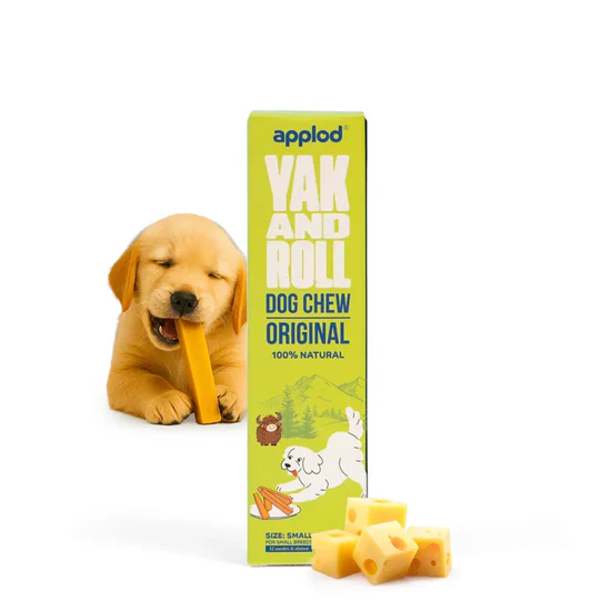 Applod Yak & Roll Natural Yak Chews for Dogs